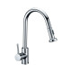 Monocomando De Cocina Cromado De Mesada Con Sistema Pull Out