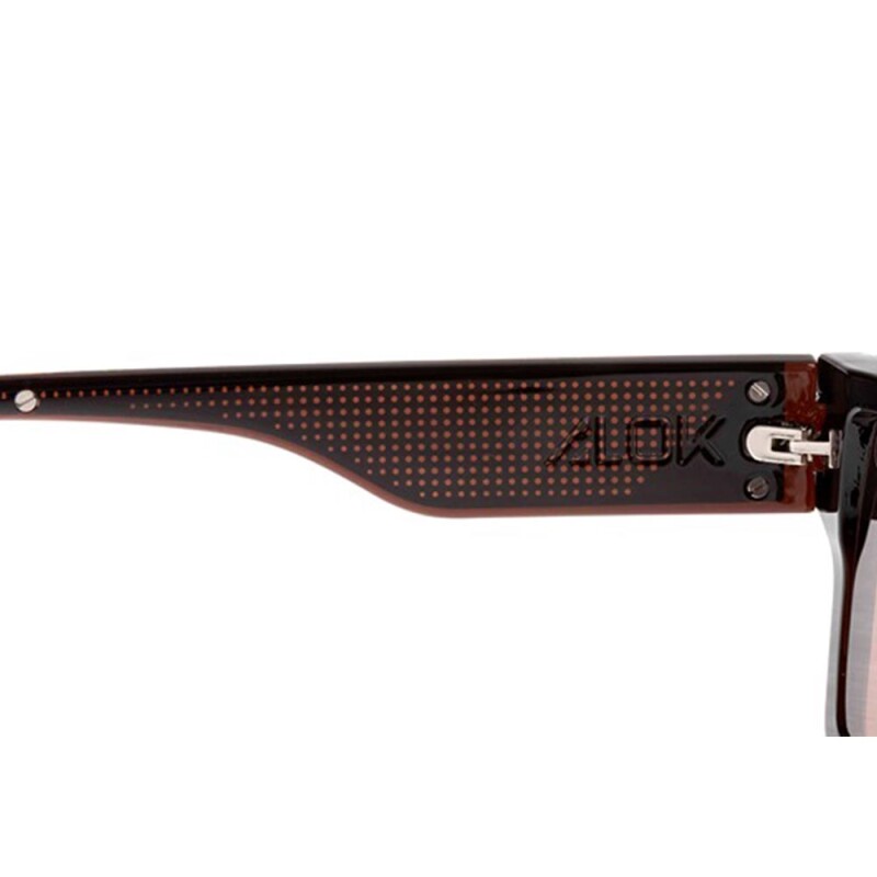 Lentes de Sol Alok Sneakers 2024 Bossa Nova - Hombre Marrón/marrón