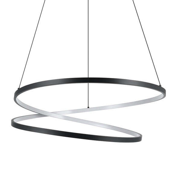 Lámpara colgante LED 42W cálida Ø70x150cm RUOTALE EG0896