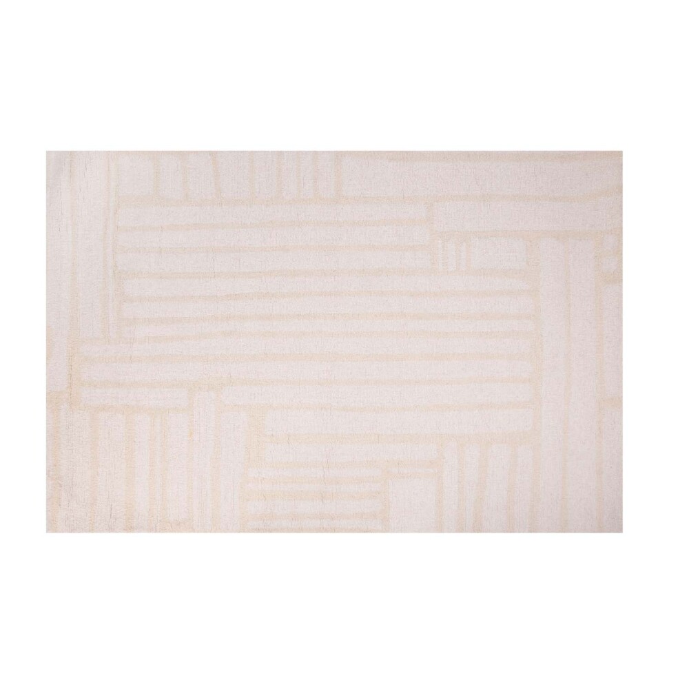 ALFOMBRA OURENSE ALGODON BLANCO