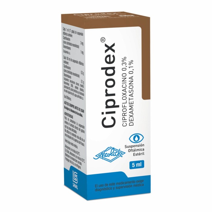 CIPRODEX COL.X 5 ML. CJ única