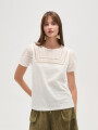 Remera Arboletes Marfil / Off White