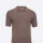 Remera tejida m/c lisa rosa viejo