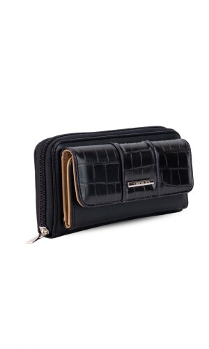 BILLETERA GLADIOLO NEGRO