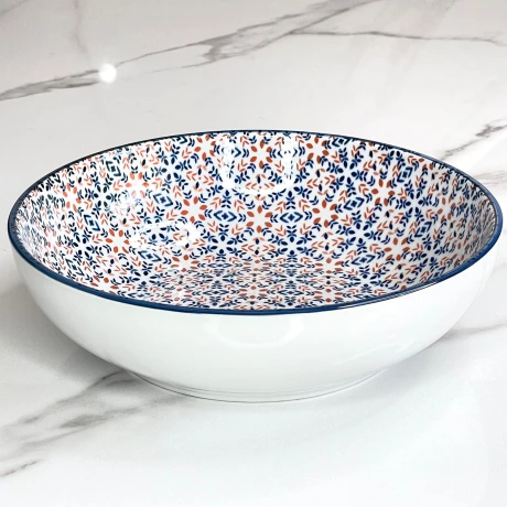 Bowl Multicolor Ensaladera Ø25cm x Alto 7cm Bowl Multicolor Ensaladera Ø25cm x Alto 7cm