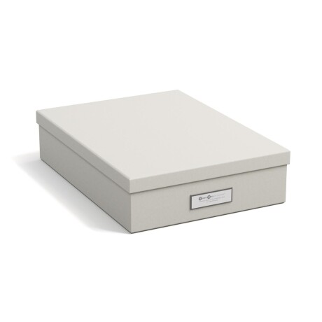 CAJA ORG C/TAPA PAPEL OSKAR