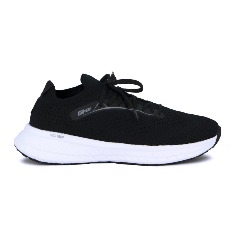 Actvitta Calzado Deportivo Hombre Acordonado-negro-blanco Negro