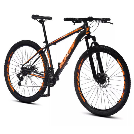 Bicicleta Montaña Krw K3.0 R29 Aluminio Cambios Disco Negro-Naranja