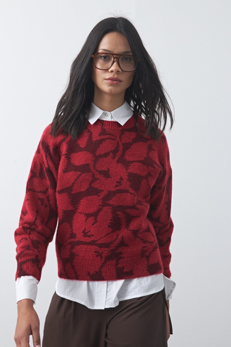 SWEATER ABANCAY Rojo