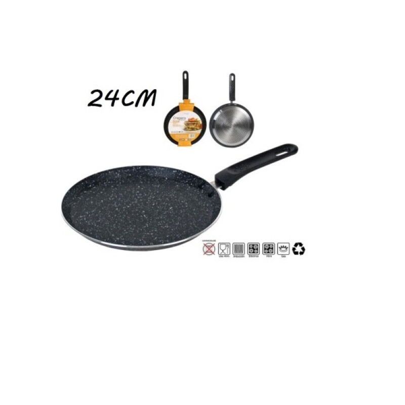 Crepera Inducción Stone 24 Cm -Aluminio GE CREPERA INDUCCION STONE 24 CM -ALUMINIO