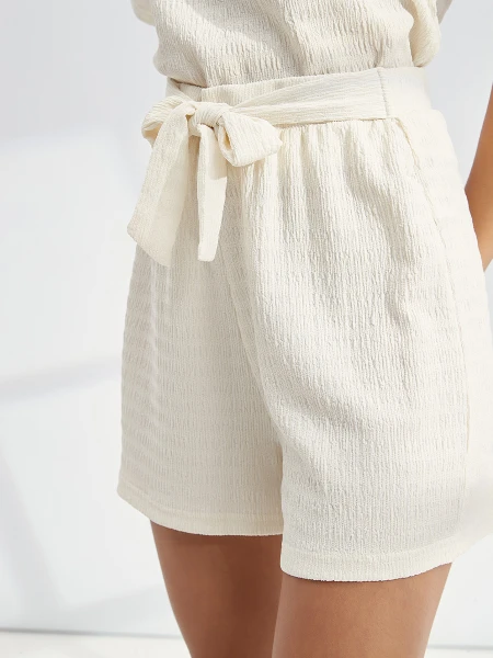 SHORT PUERTO OFF WHITE