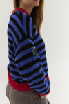 Sweater Boxy Azul