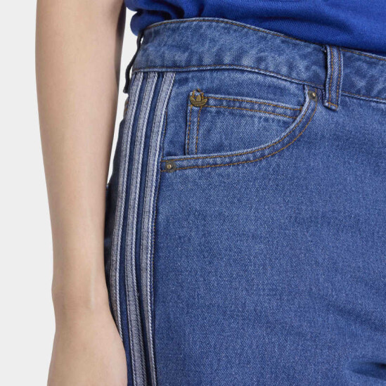 Pantalón Adidas Firebird Denim Azul