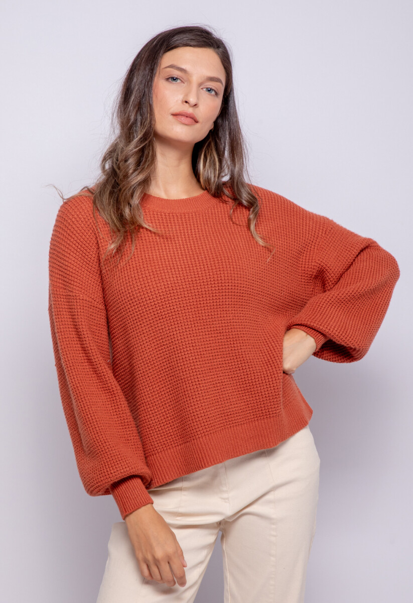 SWEATER ARLENA - Ladrillo 