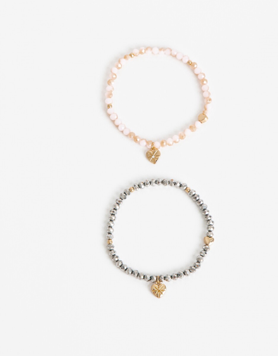 Set De Pulseras Elásticas Color 