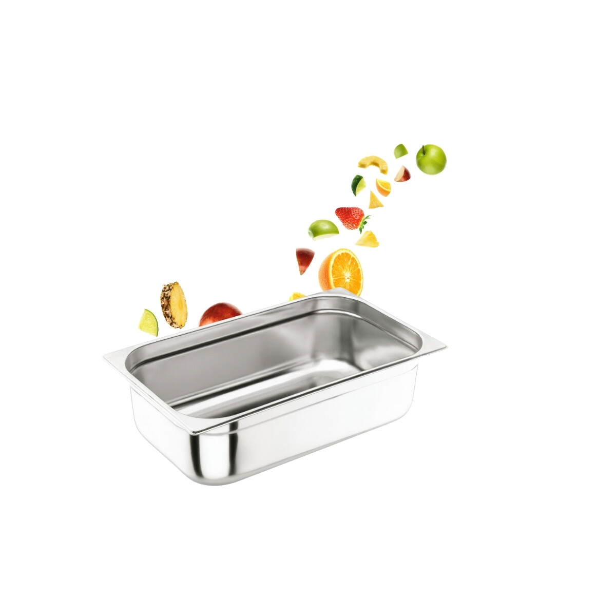 Cuba de Acero Inoxidable GN 1/1 6.5 cm 