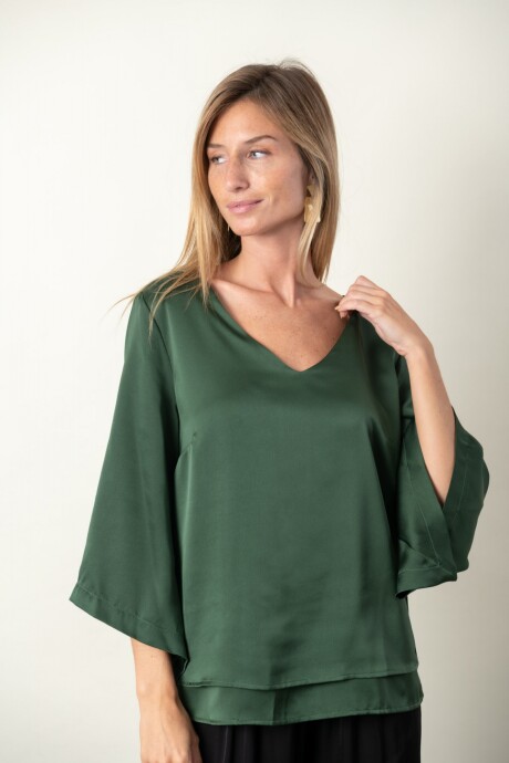 BLUSA IDOCRASA Verde