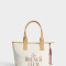 Shopper Cartera Shopper "campus Club" - Marron Beige