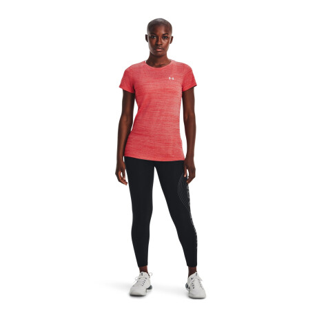 Remera de Mujer Under Armour Tech Tiger Rojo