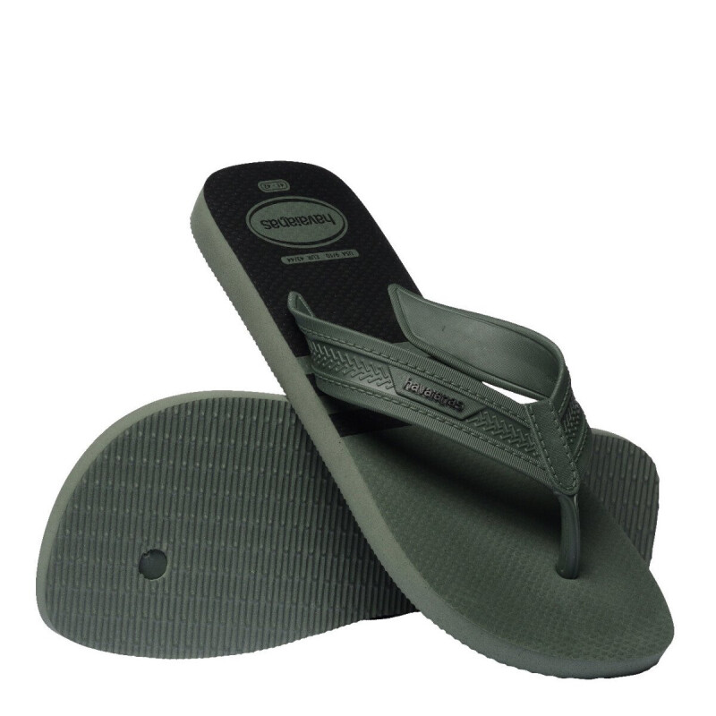 Sandalias de Hombre Havaianas City Basic Verde - Negro