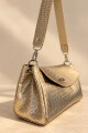 Cartera Bea Champagne esterillado