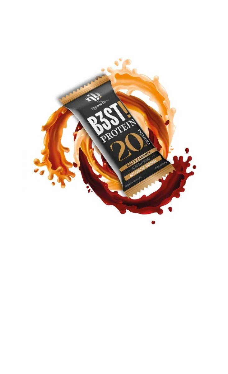 Barra B3st Protein Caja X10 NB - Salty Caramel 