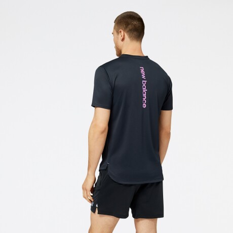 Remera New Balance de Hombre - Impact - MT23277BK BLACK