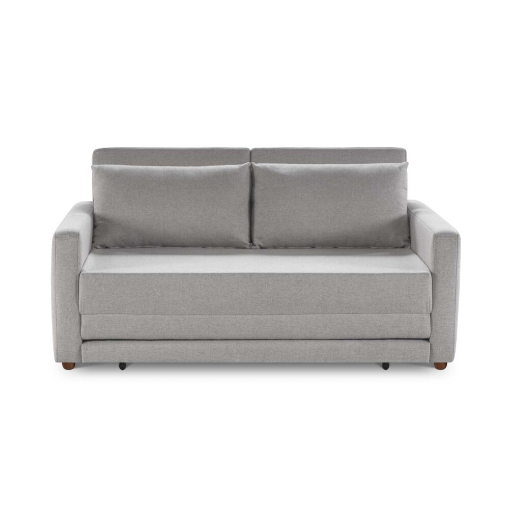 SOFA CUERO-Y-MADERA GRIS LONDON