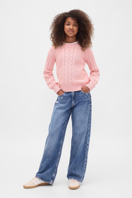 Buzo Con Ochos Niña Pure Pink