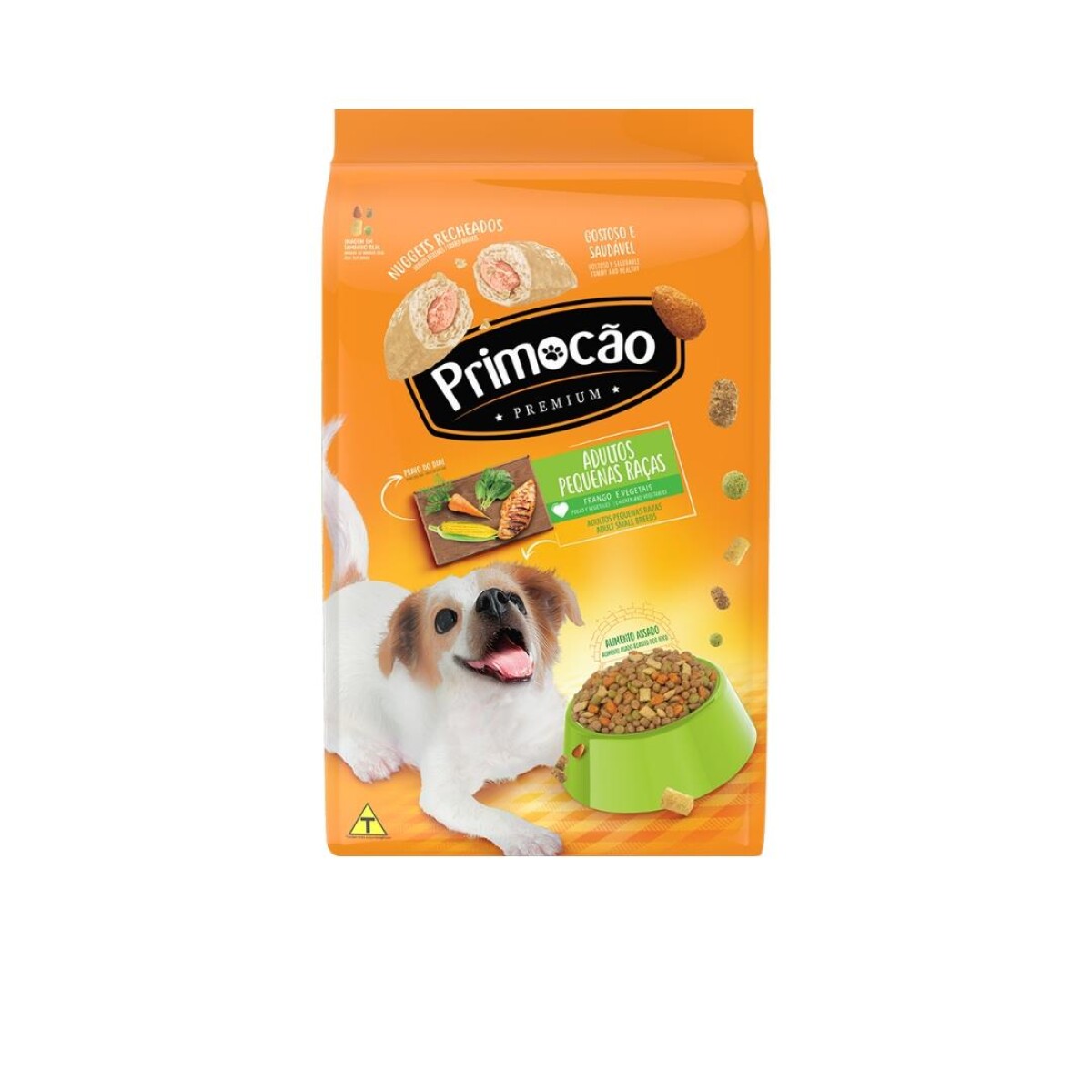 PRIMOCAO PREMIUM PEQ. RAZAS, 10KG (POLLO Y VEGETALES) 