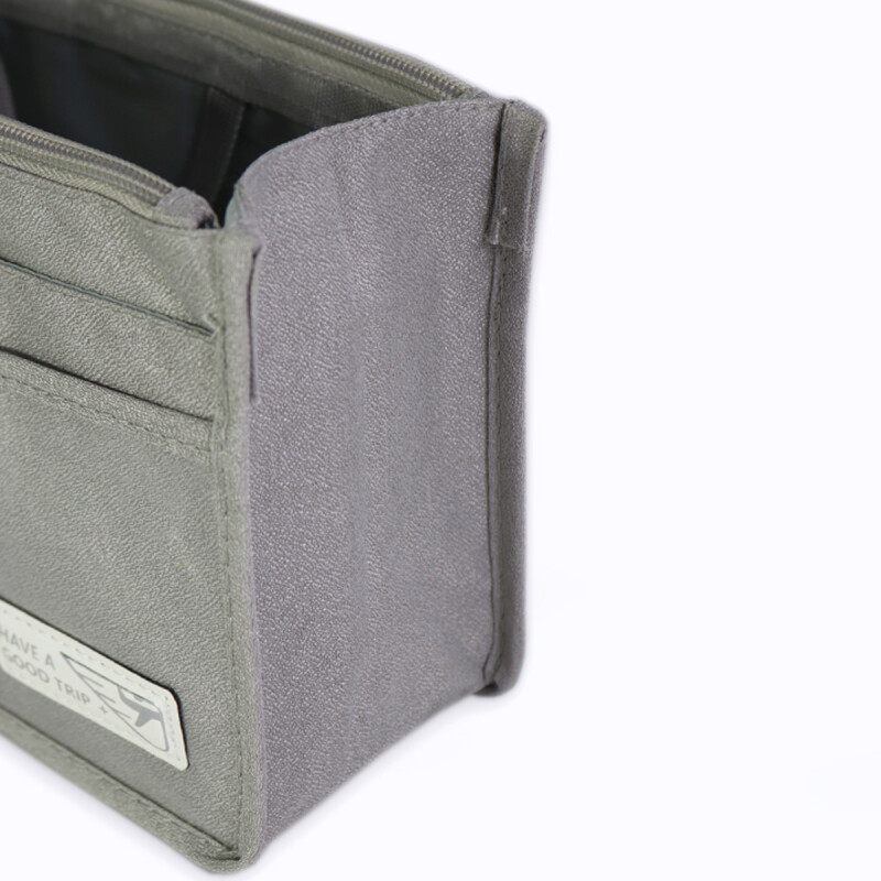 NECESER GRIS P/VIAJE 27.5X9.5X15.5CM Unica