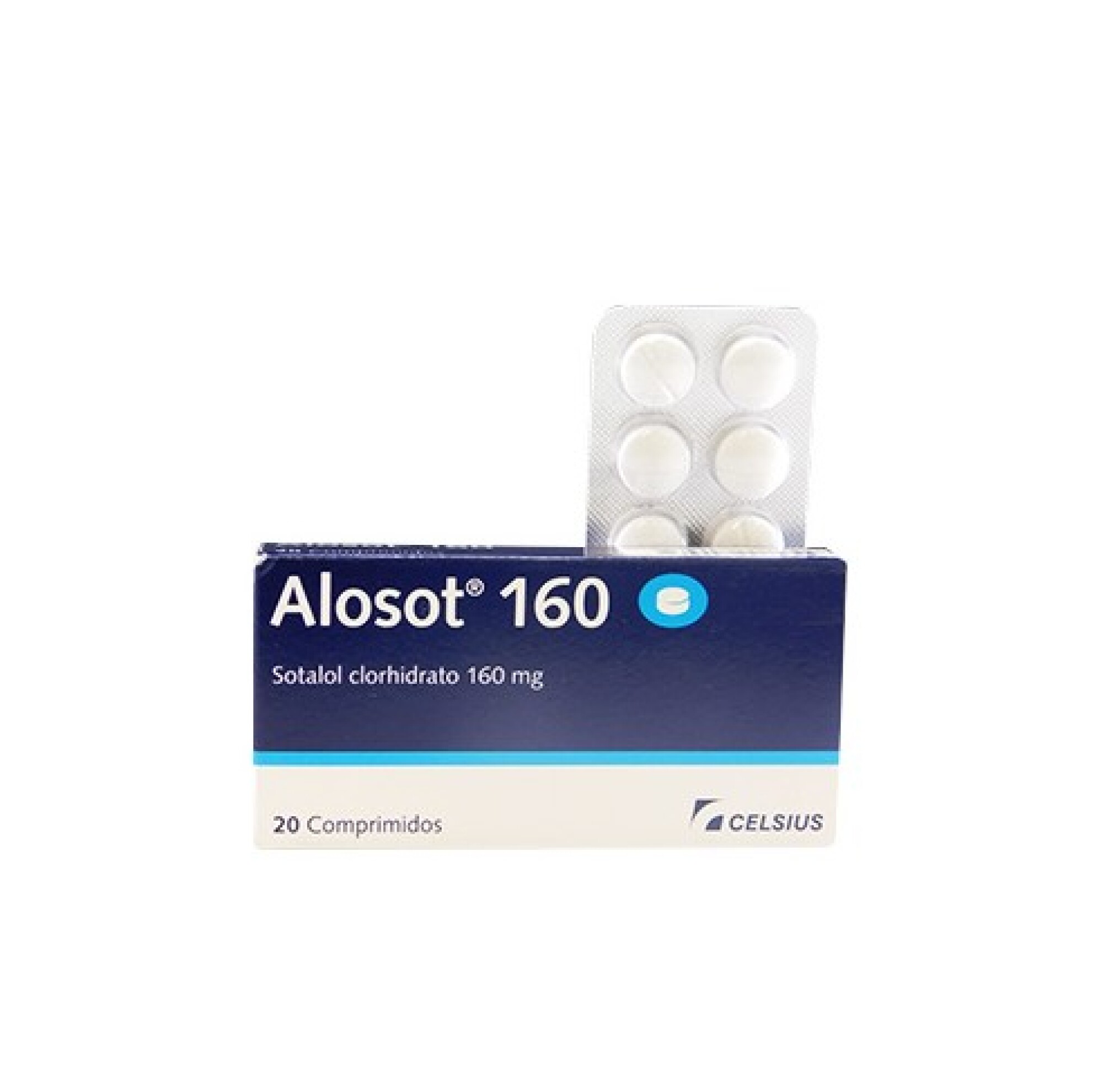 Alosot 160mg 20 Comprimidos — San Roque