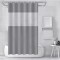 Cortina de baño 180 x 200 GRIS