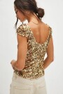 CAMISETA LATE LAST NIGHT Oro