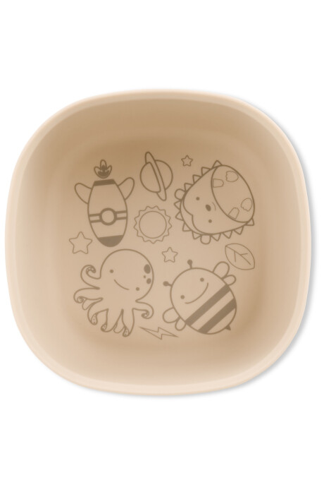 Bowl de silicona, beige Bowl de silicona, beige