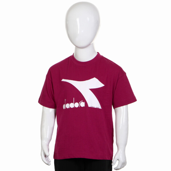 Diadora Junior. T-shirt Ss Chromia Violeta