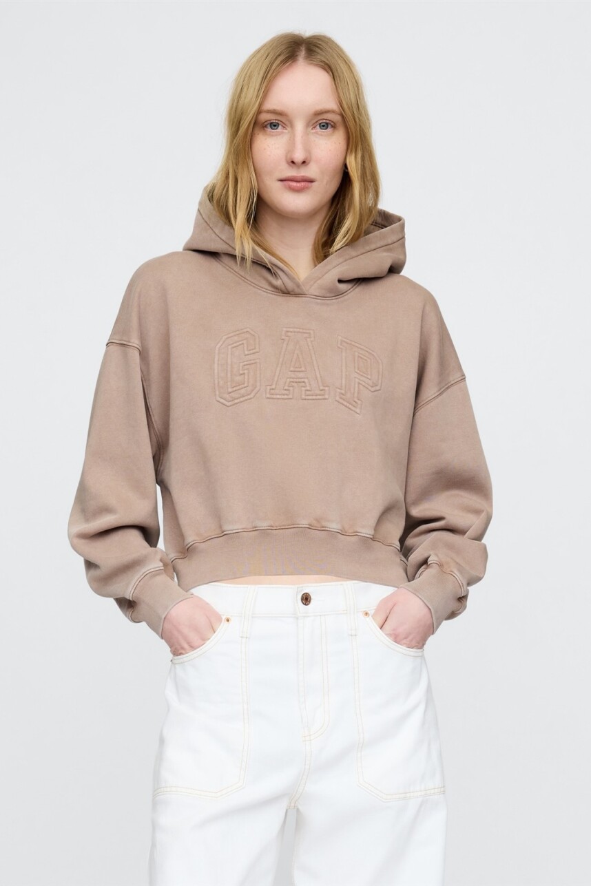 Buzo Canguro Logo Gap Mujer Mountain Trail 17-0807