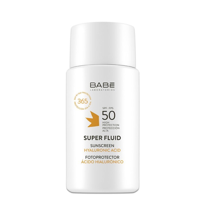 BABE SOLAR SUPERFLUID SIN COLOR SPF50 CJ única