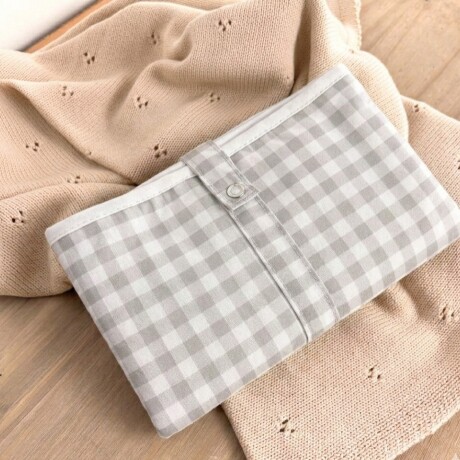 Cambiador Travel Mat Vichy gris