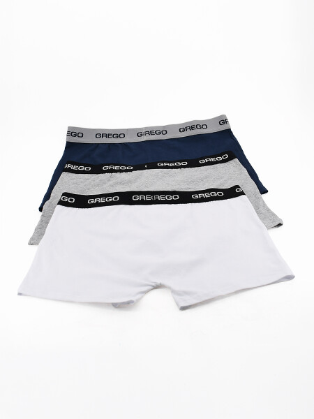 BOXER PACK X3 AZUL