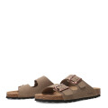 Sandalias de Mujer Freeway Cork Casual Hebillas Arena (Gamuza)