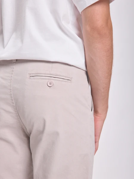 Pantalón chino Gris Claro