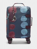 Maleta De Viaje Estampada De Nylon multicolor