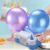 Inflador De Globos Eléctrico 2 Inyectores Cumpleaños Fiestas Variante Color Azul