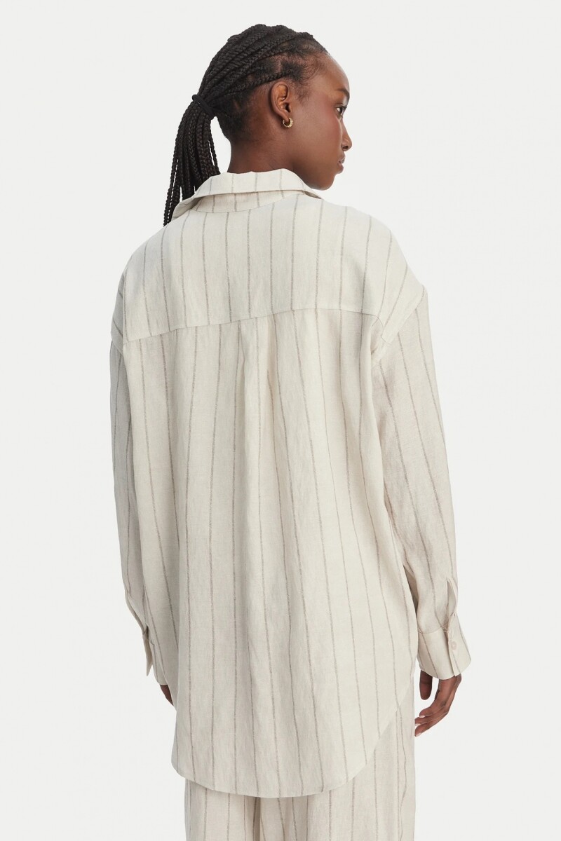 CAMISA RAYADA Crudo
