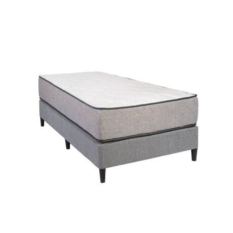 SOMMIER DE RESORTES TOFFEE A 1 1/2 PLAZA
