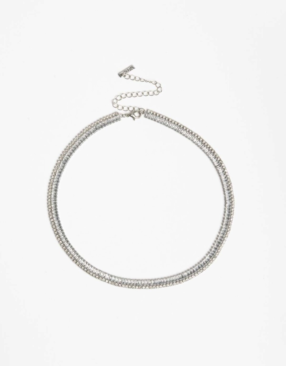 Collares Cortos Strass - Cristal 