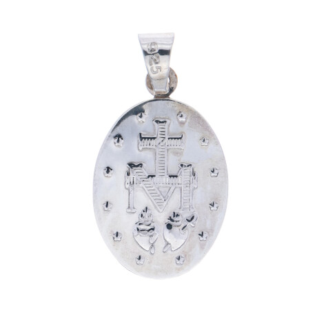 Medalla de plata 925 y double MILAGROSA Medalla de plata 925 y double MILAGROSA