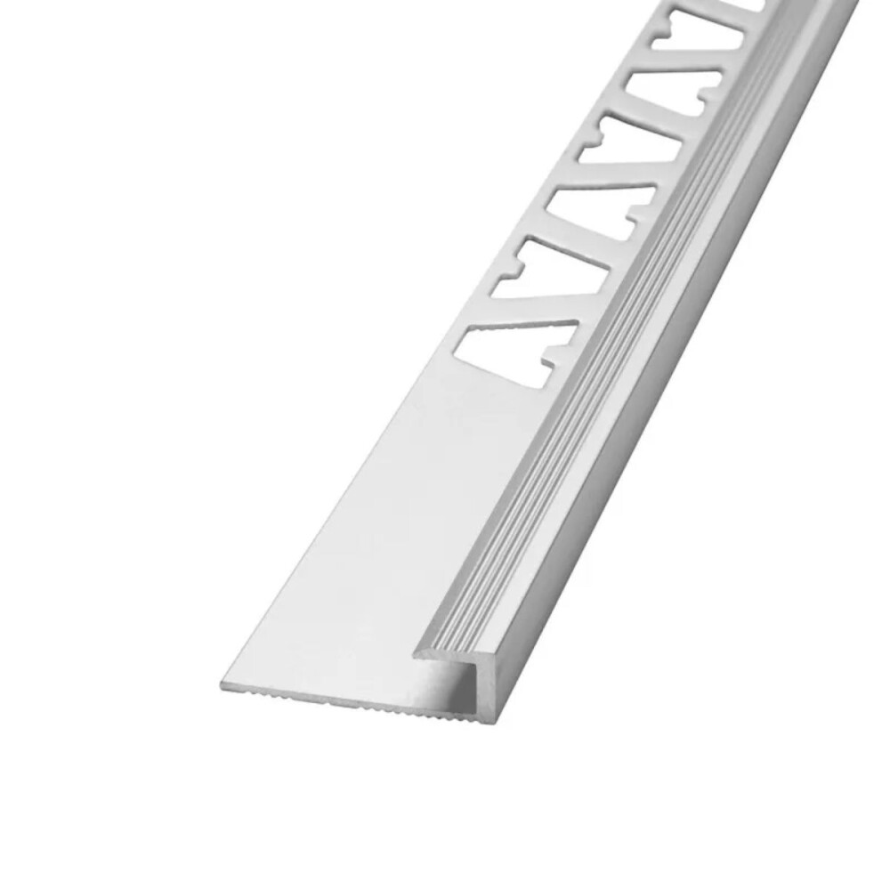 Perfil Point Aluminio 5mm x 2m Cromo Mate Perfil Point Aluminio 5mm X 2m Cromo Mate