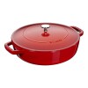 STAUB CACEROLA UNIVERSAL CHERRY 24 CM C/ TAPA CHISTERA STAUB CACEROLA UNIVERSAL CHERRY 24 CM C/ TAPA CHISTERA